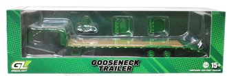 Chase 1:64 Gooseneck Trailer ***Green Body*** Chase 1:64 Gooseneck Trailer ***Green Body***