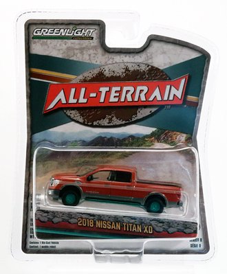 Chase 1:64 All-Terrain Series 8 - 2018 Nissan Titan XD (Platinum)