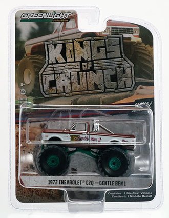 Chase 1:64 Kings of Crunch Series 3 - Gentle Ben 1 - 1972 Chevrolet C20 Monster Truck Chase 1:64 Kings of Crunch Series 3 - Gentle Ben 1 - 1972 Chevrolet C20 Monster Truck