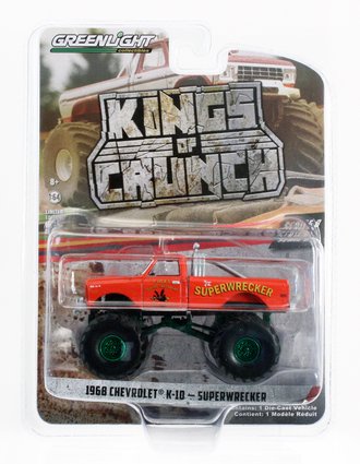 Chase 1:64 1968 Chevrolet K-10 Monster Truck "Superwrecker"