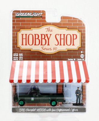 Chase 1:64 1986 Chevrolet M1008 - Florida Office of Agricultural Law Enforcement w/Officer