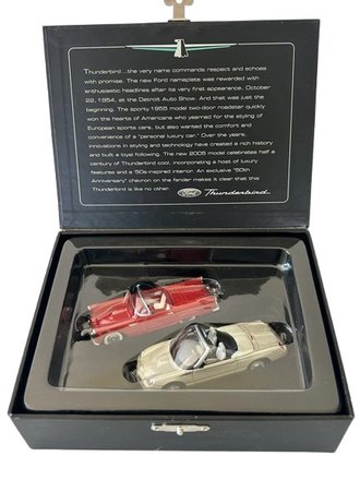 Ford Thunderbirds - 50th Anniversary Edition (Set of 2 Ornaments) Ford Thunderbirds - 50th Anniversary Edition (Set of 2 Ornaments)