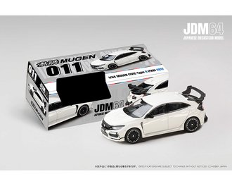 1:64 Mugen 2017 Honda Civic Type R (FK8) (Championship White) 1:64 Mugen 2017 Honda Civic Type R (FK8) (Championship White)