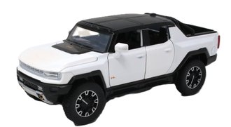1:48 GMC Hummer EV w/Lights & Sounds (White) ***No Box***