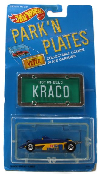 1:64 Park'N Plates - Thunderstreak Kraco #18 (Blue/Yellow)