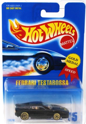 1:64 Ferrari Testarossa (Black w/Gold Wheels) 1:64 Ferrari Testarossa (Black w/Gold Wheels)