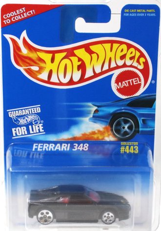 1:64 Ferrari 348 (Black) 1:64 Ferrari 348 (Black)