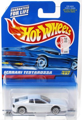 1:64 Ferrari Testarossa (White) 1:64 Ferrari Testarossa (White)