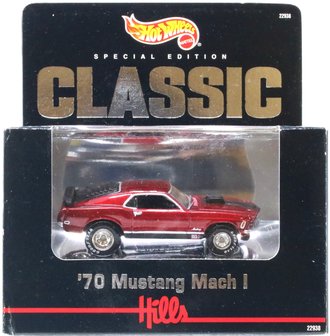 1:64 1970 Mustang Mach 1 (Red)