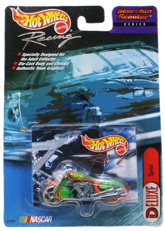 Hot Wheels Racing - Scorchin Scooter Series - Sprint #45 ***Soft Corner***