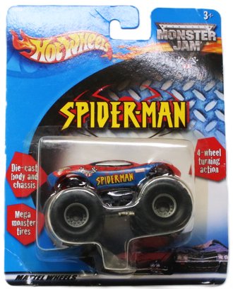 1:64 Monster Jam - Spiderman (Red/Blue)