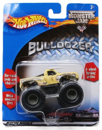 1:64 Monster Jam - Bulldozer (Yellow)