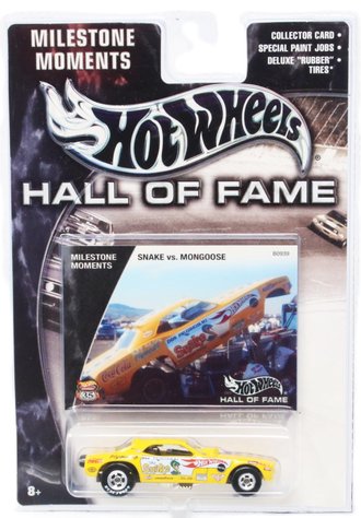 1:64 Hall of Fame - Prudomme's Snake 1970 Plymouth Barracuda (Yellow)