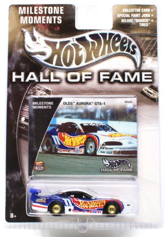 1:64 Hall of Fame - Olds Aurora GTS-1 "Hot Wheels" (Blue/White)