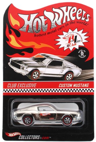 1:64 Red Line Club - Custom Mustang (Silver w/Black Stripes) 1:64 Red Line Club - Custom Mustang (Silver w/Black Stripes)