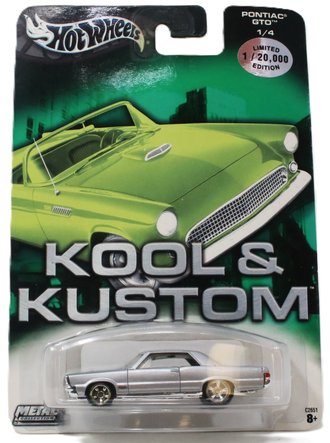 Hot Wheels - Metal Collection - Kool & Kustom - Pontiac GTO (Silver)