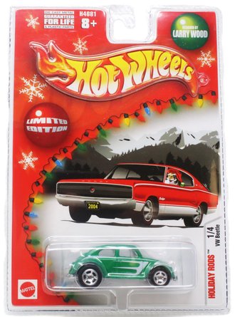 Hot Wheels - Holiday Rods 2004 - VW Beetle (Green)