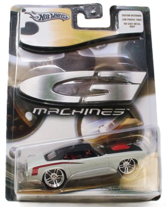 1:43 Hot Wheels - G Machines - '70 Plymouth Hemi Cuda (Silver/Black)