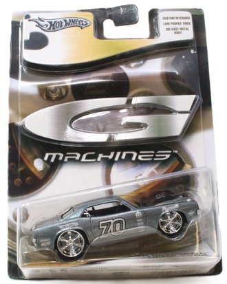 1:43 Hot Wheels - G Machines - '70 Plymouth Hemi Cuda #70 (Silver)