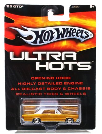 1:64 Ultra Hots - 1965 Pontiac GTO (Gold) 1:64 Ultra Hots - 1965 Pontiac GTO (Gold)