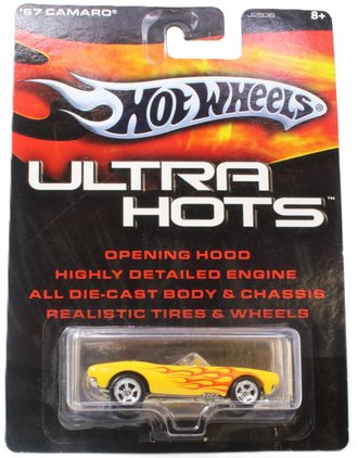 Hot Wheels - Ultra Rods - '67 Camaro Convertible (Yellow w/Flames)
