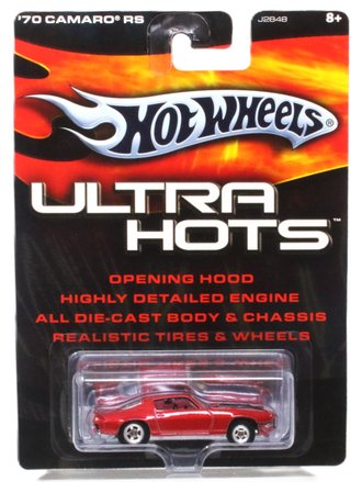 1:64 Ultra Hots - 1970 Chevy Camaro RS (Red) 1:64 Ultra Hots - 1970 Chevy Camaro RS (Red)
