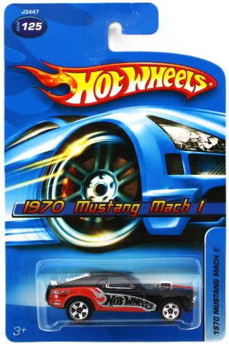 1:64 1970 Mustang Mach I (Black w/Red Stripes) 1:64 1970 Mustang Mach I (Black w/Red Stripes)