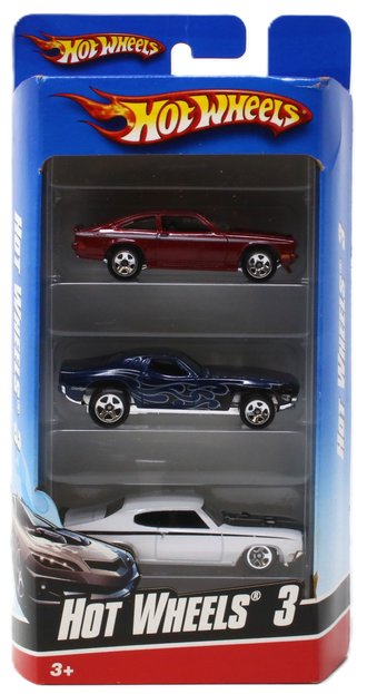 1:64 Hot Wheels 3 Box Set