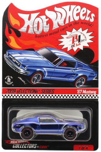 1:64 Red Line Club - 1967 Ford Mustang (Blue) 1:64 Red Line Club - 1967 Ford Mustang (Blue)