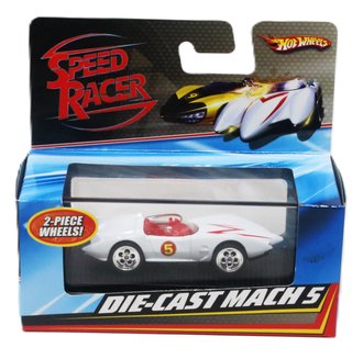 1:64 Hot Wheels Speed Racer - Mach 5 (2-Piece Wheels) *** VHTF ***