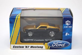 1:87 Custom 1967 Ford Mustang (Gold/Black) 1:87 Custom 1967 Ford Mustang (Gold/Black)