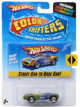 1:64 Color Shifters - Shelby Cobra 427 S/C Street Car To Race Car! #66