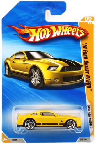 1:64 2010 Ford Shelby GT500 (Yellow w/Black Stripes) 1:64 2010 Ford Shelby GT500 (Yellow w/Black Stripes)
