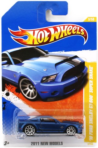 1:64 2010 Ford Shelby GT-500 Super Snake (Blue Metallic) 1:64 2010 Ford Shelby GT-500 Super Snake (Blue Metallic)