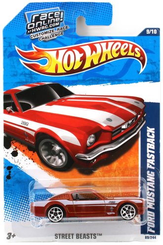 1:64 Ford Mustang Fastback (Orange w/White Stripes) 1:64 Ford Mustang Fastback (Orange w/White Stripes)