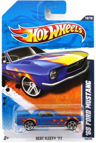 1:64 1965 Ford Mustang (Blue w/Orange Flames) 1:64 1965 Ford Mustang (Blue w/Orange Flames)