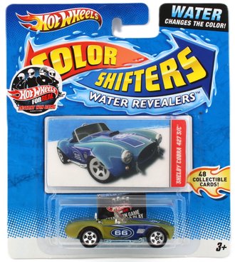 1:64 Color Shifters - Shelby Cobra 427 S/C (Green w/Blue Stripes)