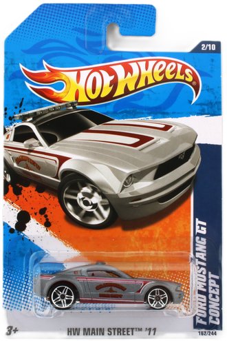 1:64 Ford Mustang GT Concept (Grandview Fire Dept. - Silver w/Red/White Stripes) 1:64 Ford Mustang GT Concept (Grandview Fire Dept. - Silver w/Red/White Stripes)