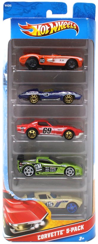 1:64 Corvette 5-Pack Box Set