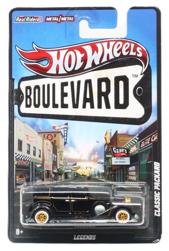 1:64 Boulevard - Legends - Classic Packard (Black w/Gold)