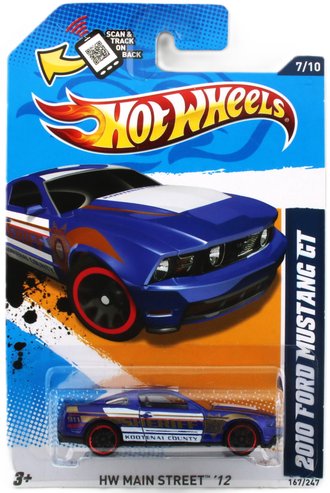 1:64 2010 Ford Mustang GT (Kootenai County Sheriff Car - Blue/White) 1:64 2010 Ford Mustang GT (Kootenai County Sheriff Car - Blue/White)