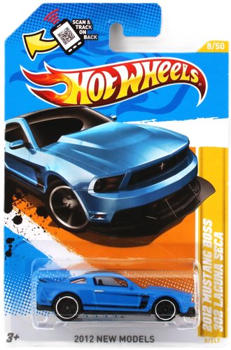 1:64 2012 Mustang Boss 302 Laguna Seca (Blue) 1:64 2012 Mustang Boss 302 Laguna Seca (Blue)