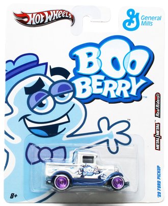 Hot Wheels Premium - General Mills - '29 Ford Pickup "Boo Berry" (White/Blue)
