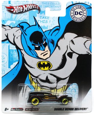 Hot Wheels Premium - DC Comics - Double Demon Delivery "Batman" (Black)