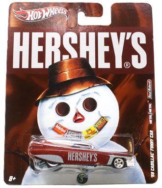 Hot Wheels Premium - Hershey's - '59 Cadillac Funny Car "Hershey's" (Brown/Silver)