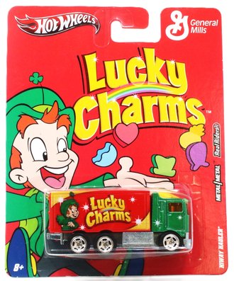 Hot Wheels Premium - General Mills - Hiway Hauler "Lucky Charms" (Green/Red)