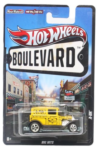 1:64 Boulevard - Big Hits - A-OK (Yellow w/Taxi Livery)