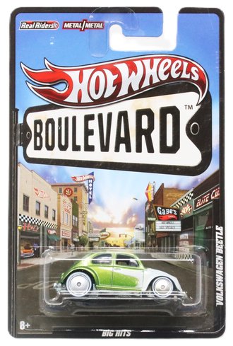 1:64 Boulevard - Big Hits - Volkswagen Beetle (Lime Green w/White)
