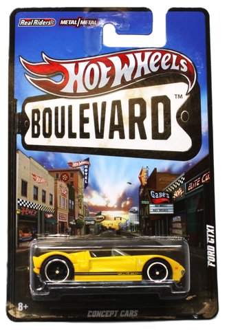 1:64 Boulevard - Ford GTX1 (Yellow)