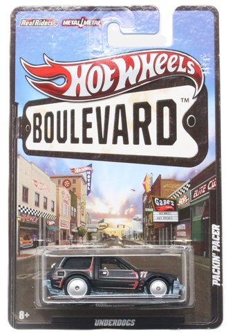 1:64 Boulevard - Under Dogs - Packin' Pacer (Black w/Red Stripes)